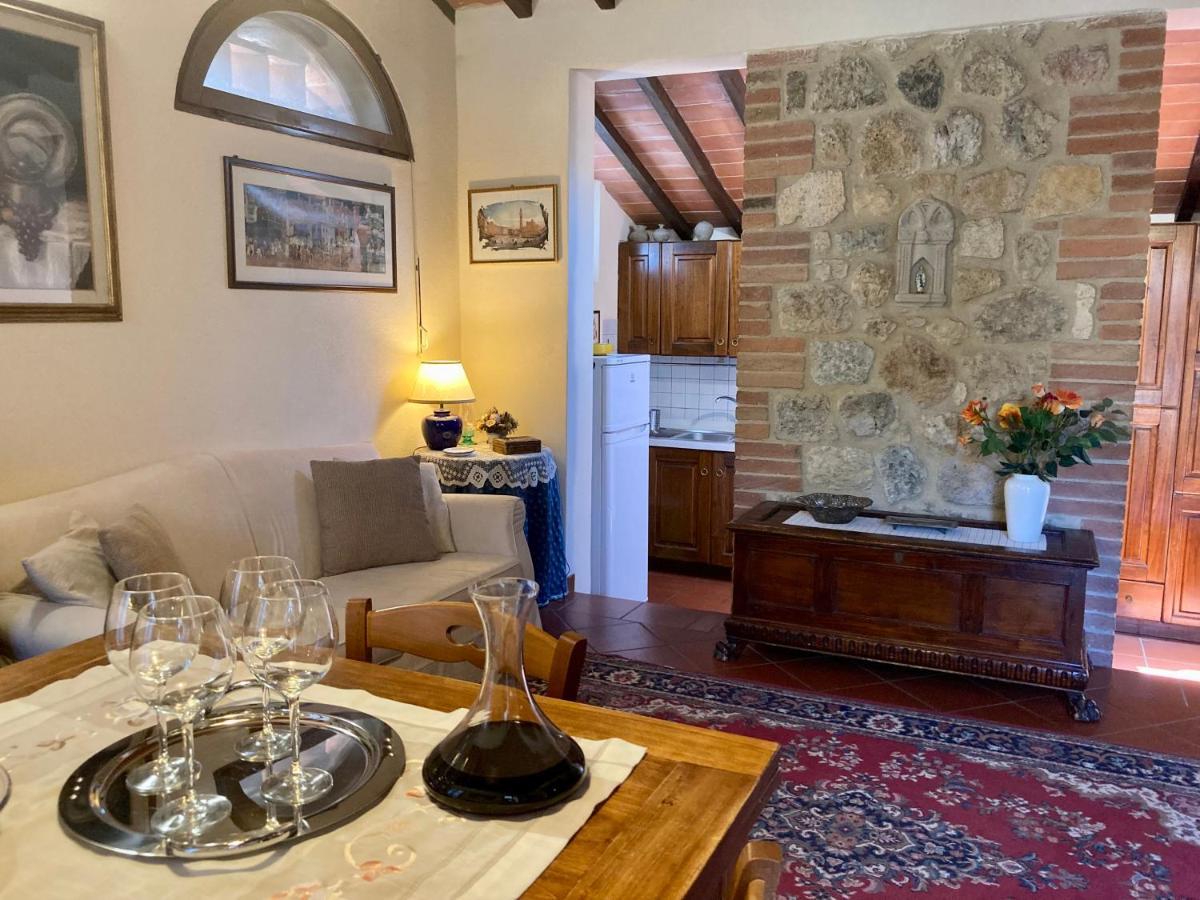 Monteriggioni Castello Villa Eksteriør bilde