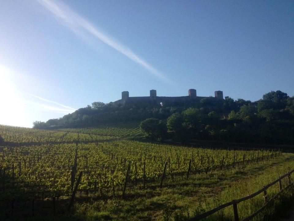Monteriggioni Castello Villa Eksteriør bilde