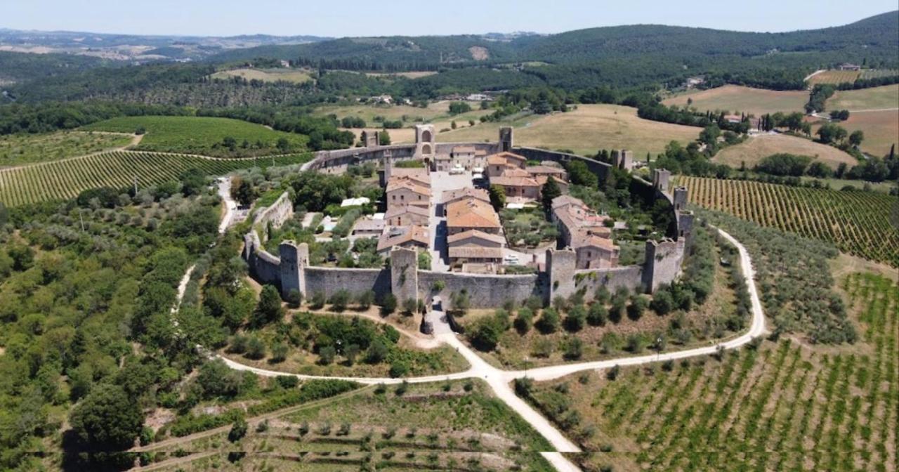 Monteriggioni Castello Villa Eksteriør bilde